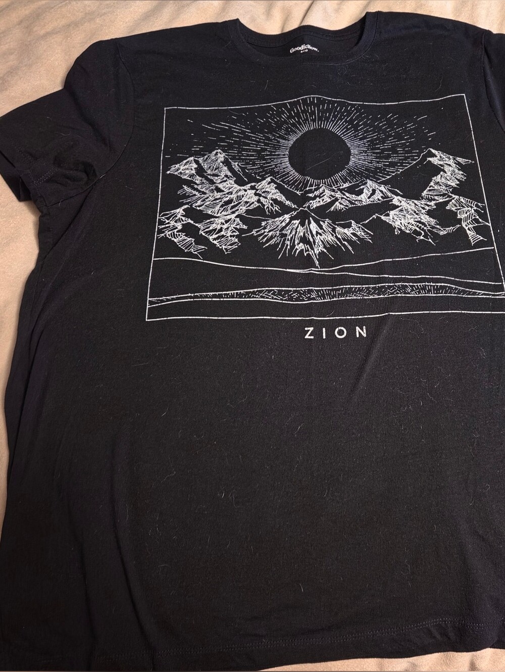 Goodfellow & Co Black Graphic Tee